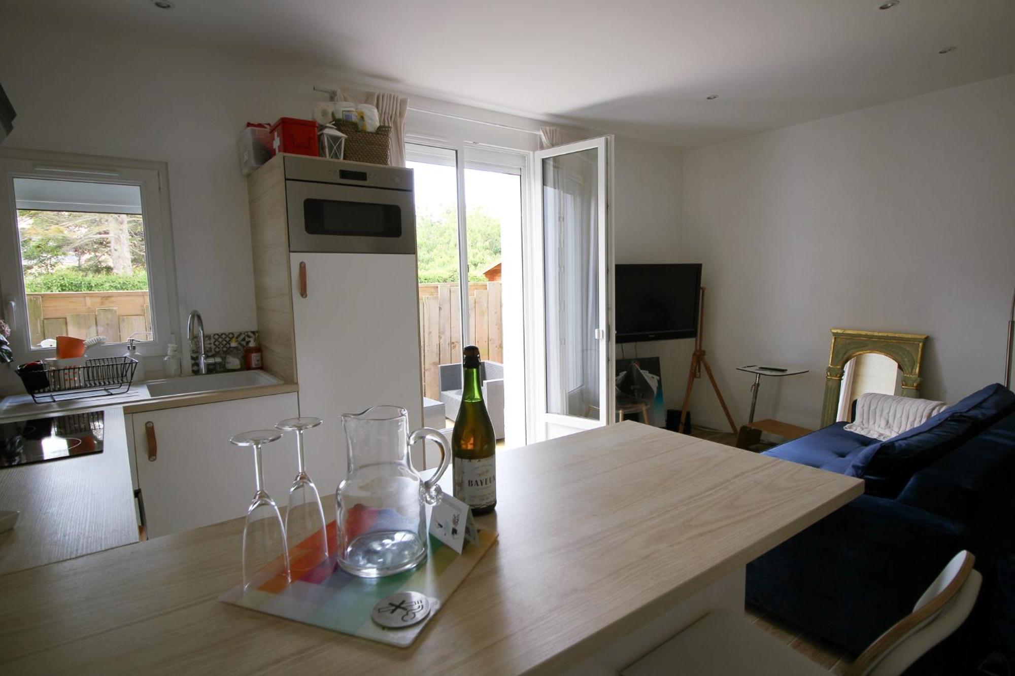 Appartement Avec Terrasse Privee, Plage A Pied Сент-Обен-сюр-Мер Экстерьер фото